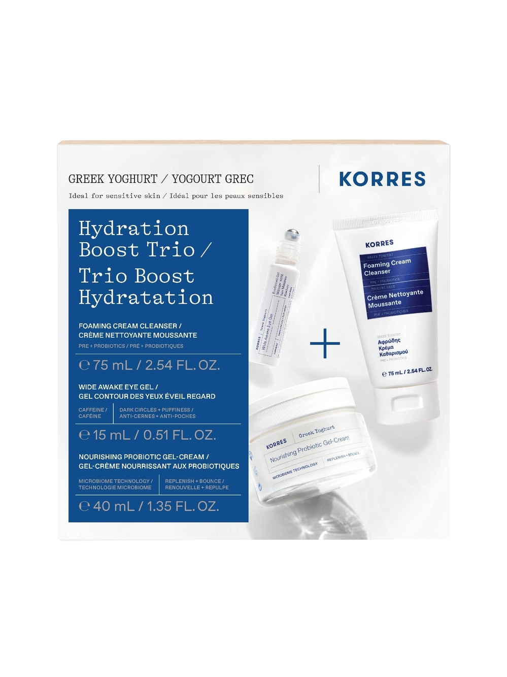 Korres Hydration Boost Trio - New And Unused